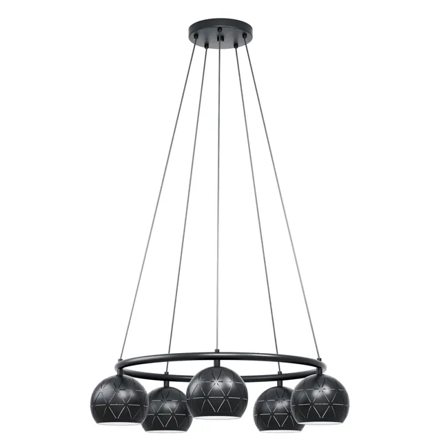 eglo-cantallops-pendelleuchte-5-flammig-e14-stahl-schwarz image 1