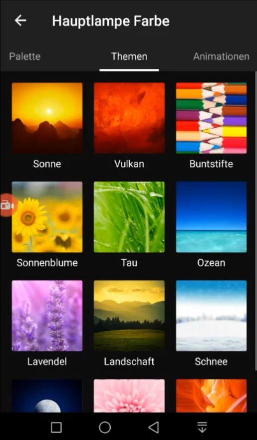 Starkes Weiß, schöne Farben