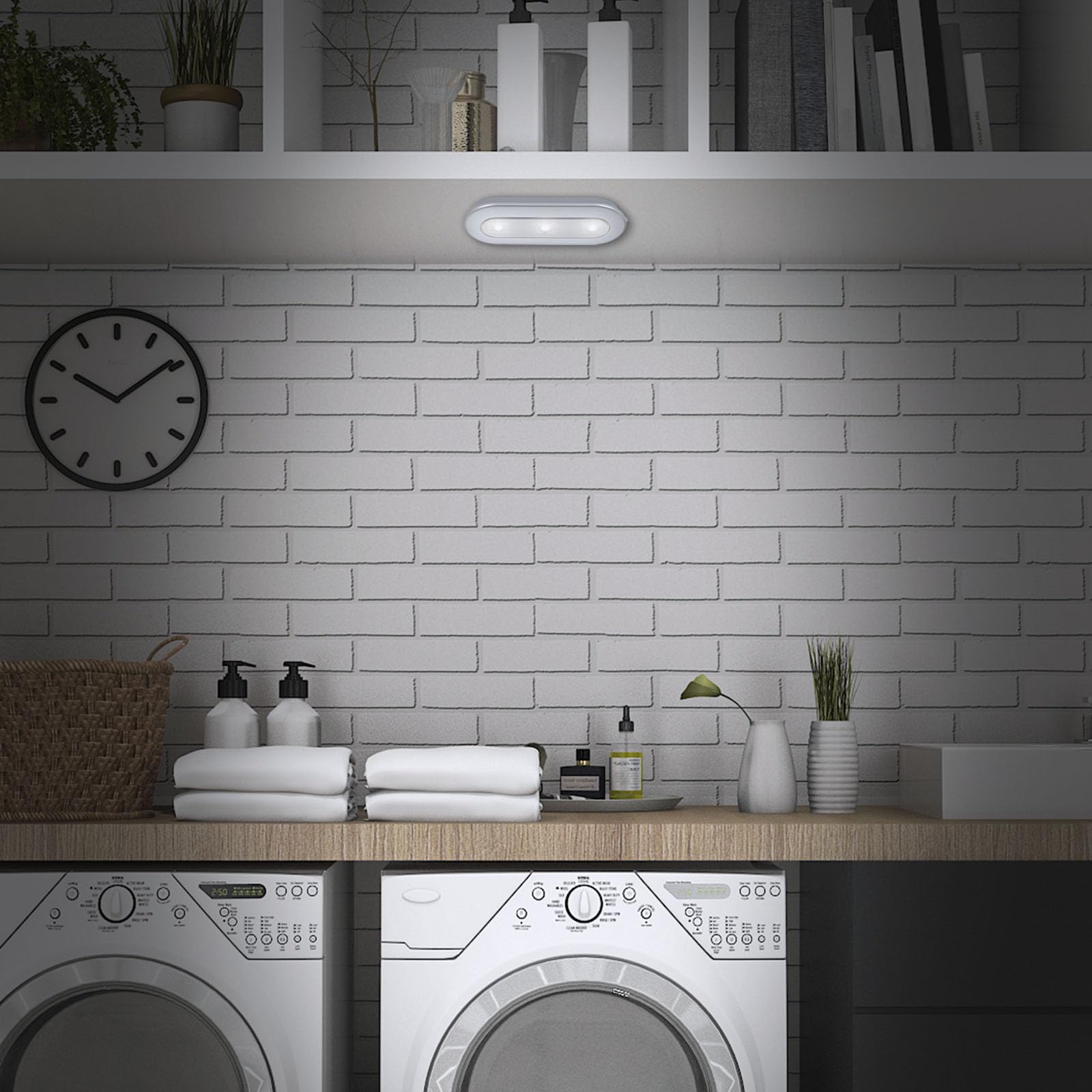 briloner-led-schrankbeleuchtung-push-light-15-2cm-silber-timer-batteriebetrieben image 3
