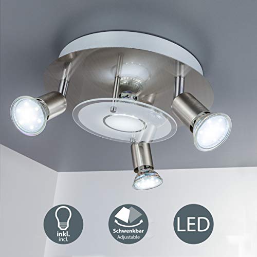 b-k-licht-led-deckenleuchte-4-flammig-gu10-schwenkbar-matt-nickel-25x9-cm image 8