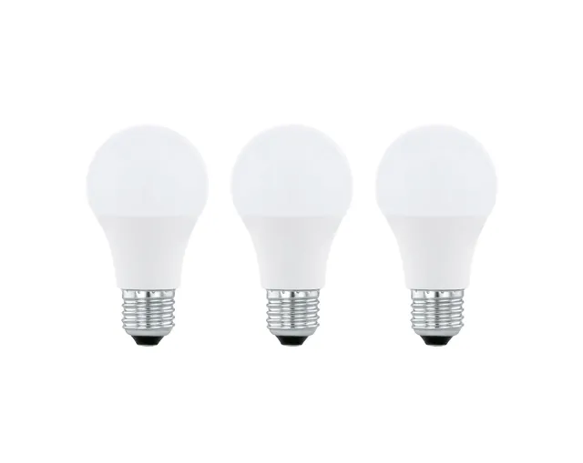 eglo-e27-led-leuchtmittel-3er-set-opal-wei-470-lumen image 1
