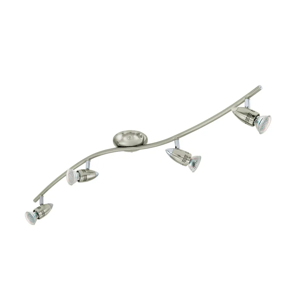 eglo-magnum-led-4-flammige-deckenleuchte-deckenstrahler-nickel-matt-chrom-inkl-g image 1