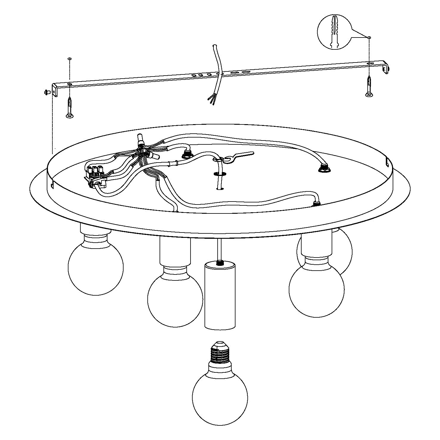 eglo-passano-led-deckenlampe-6-flammig-vintage-wei-silber-55-cm image 3
