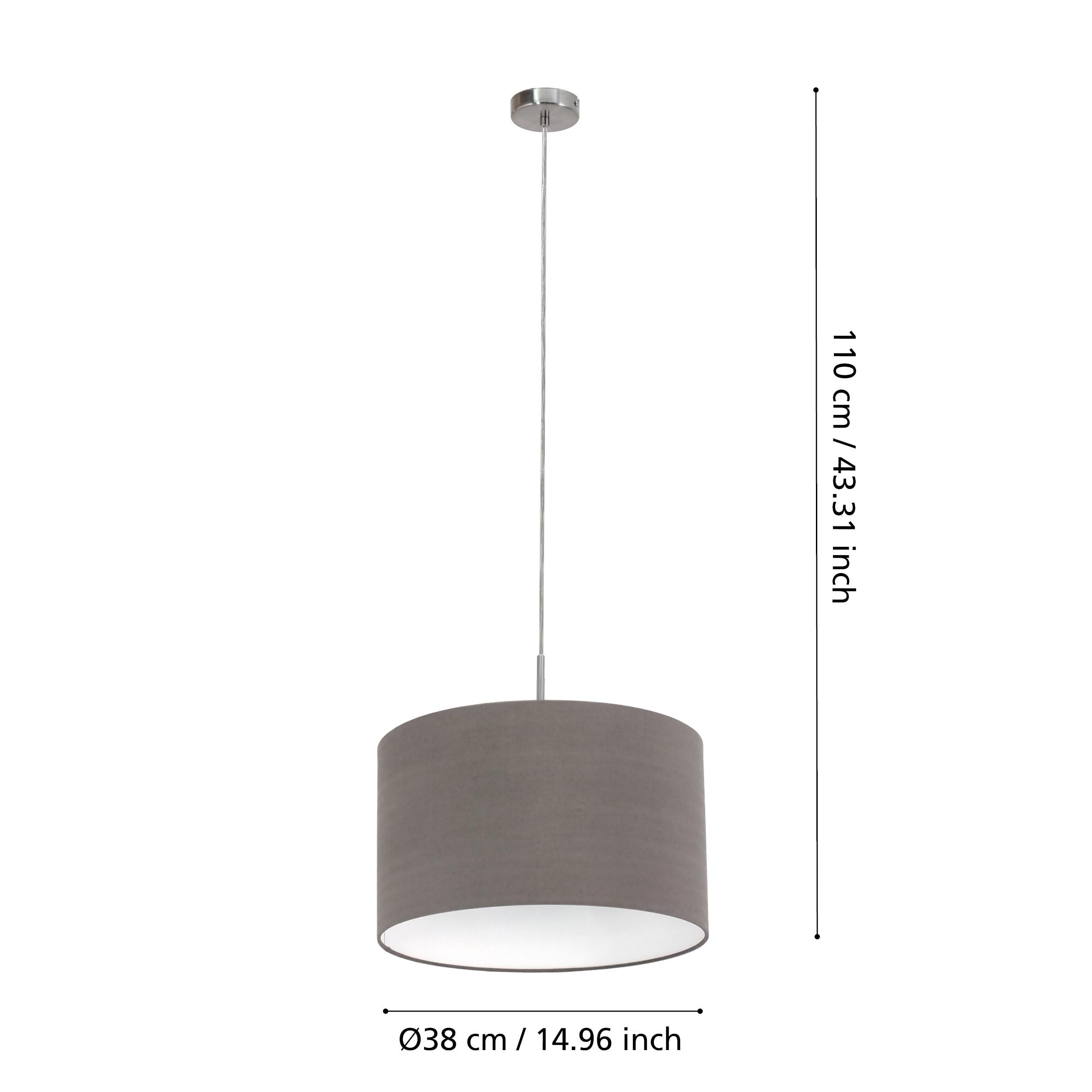 eglo-pasteri-pendelleuchte-textil-38-cm-anthrazit-braun-e27 image 3
