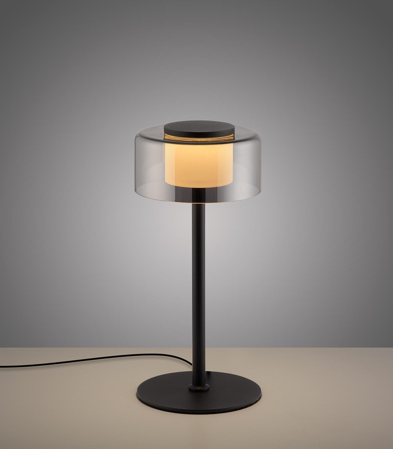 paul-neuhaus-rika-led-tischlampe-33-cm-metall-schwarz-glas-rauchfarben-dimmbar-t image 3