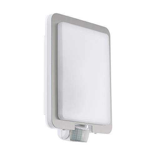 eglo-mussotto-au-en-wandleuchte-mit-bewegungsmelder-sensor-ip44-silber-wei-e27 image 7