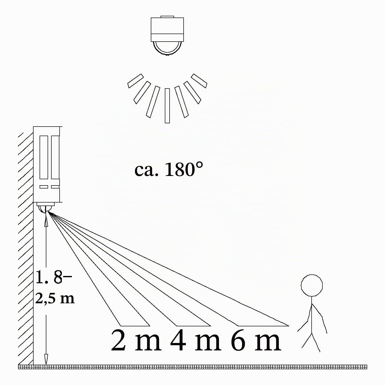 eglo-tribano-au-en-wandlampe-e27-silber-mit-bewegungsmelder-ip44 image 3