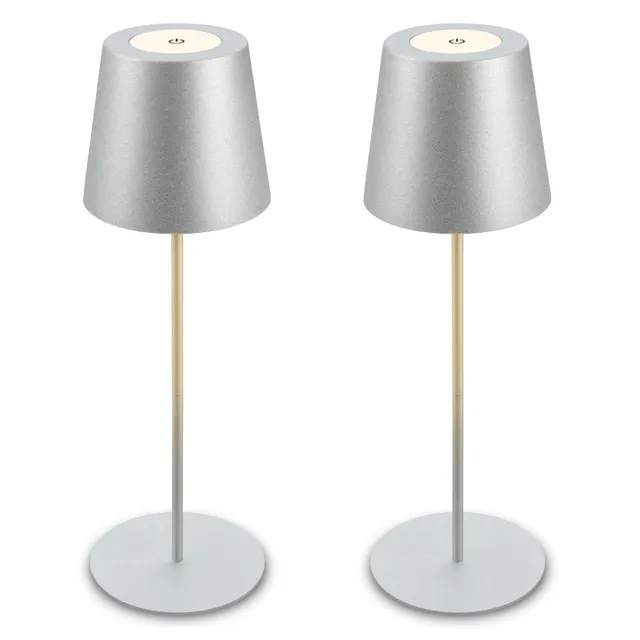briloner-2er-set-led-tischlampen-akku-touch-dimmbar-chrom-matt-12-x-36-cm-ip44 image 1