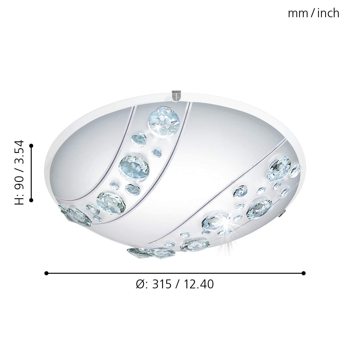 eglo-led-deckenleuchte-nerini-kristall-16w-1500lm-neutralwei-d31-5cm image 2
