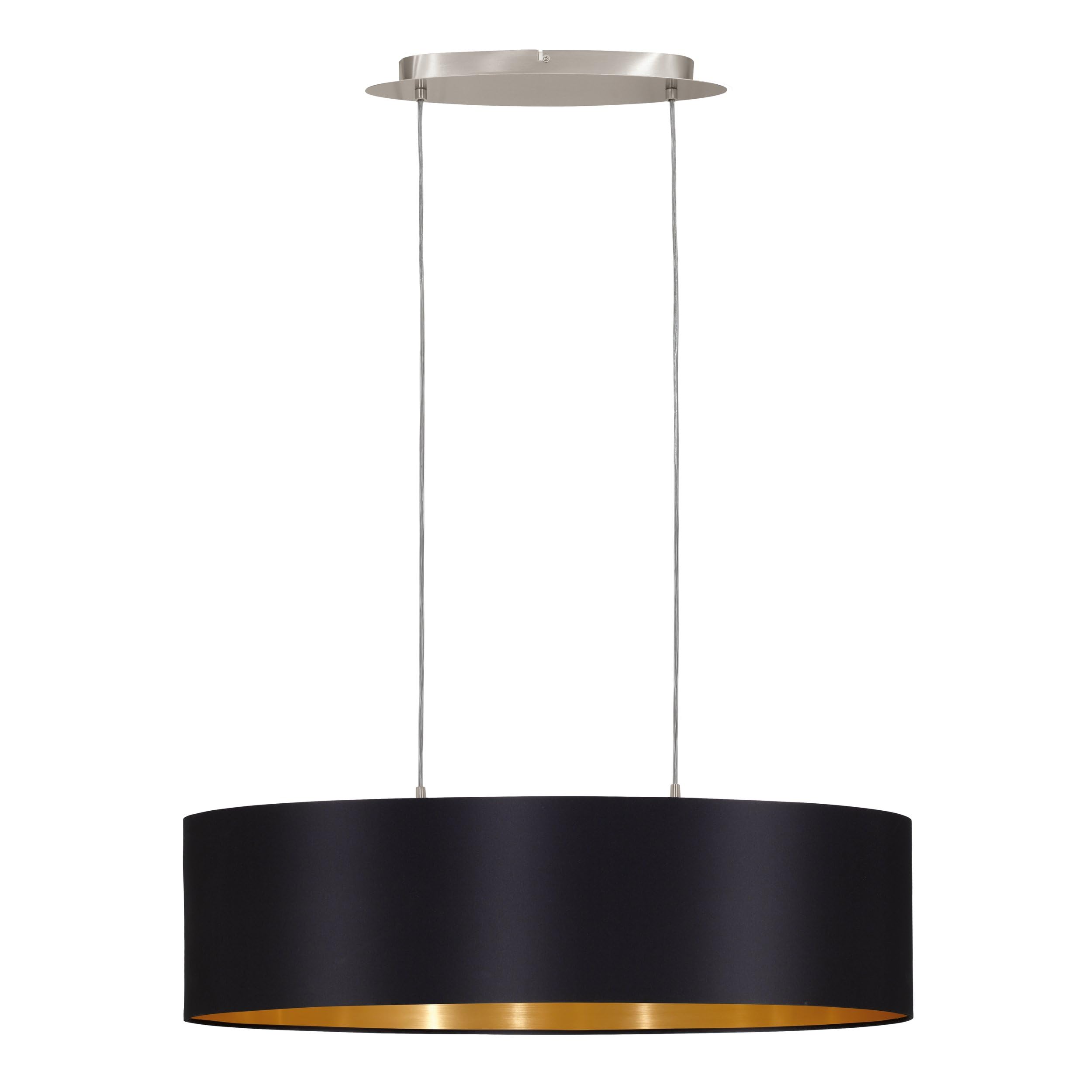 eglo-maserlo-2-led-deckenlampe-38-cm-textil-schwarz-gold-warmwei image 7