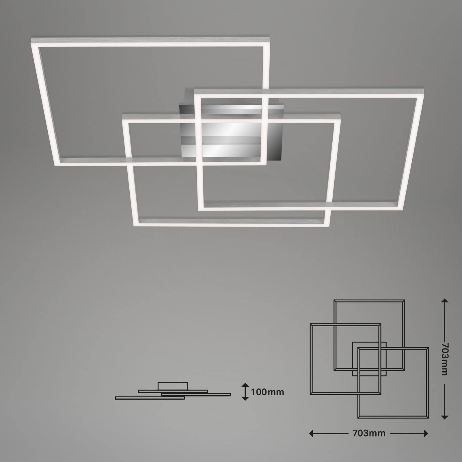briloner-led-deckenleuchte-3097-018-52-w-4800-lm-chrom-alu-70x70-cm-mit-fernbedi image 3
