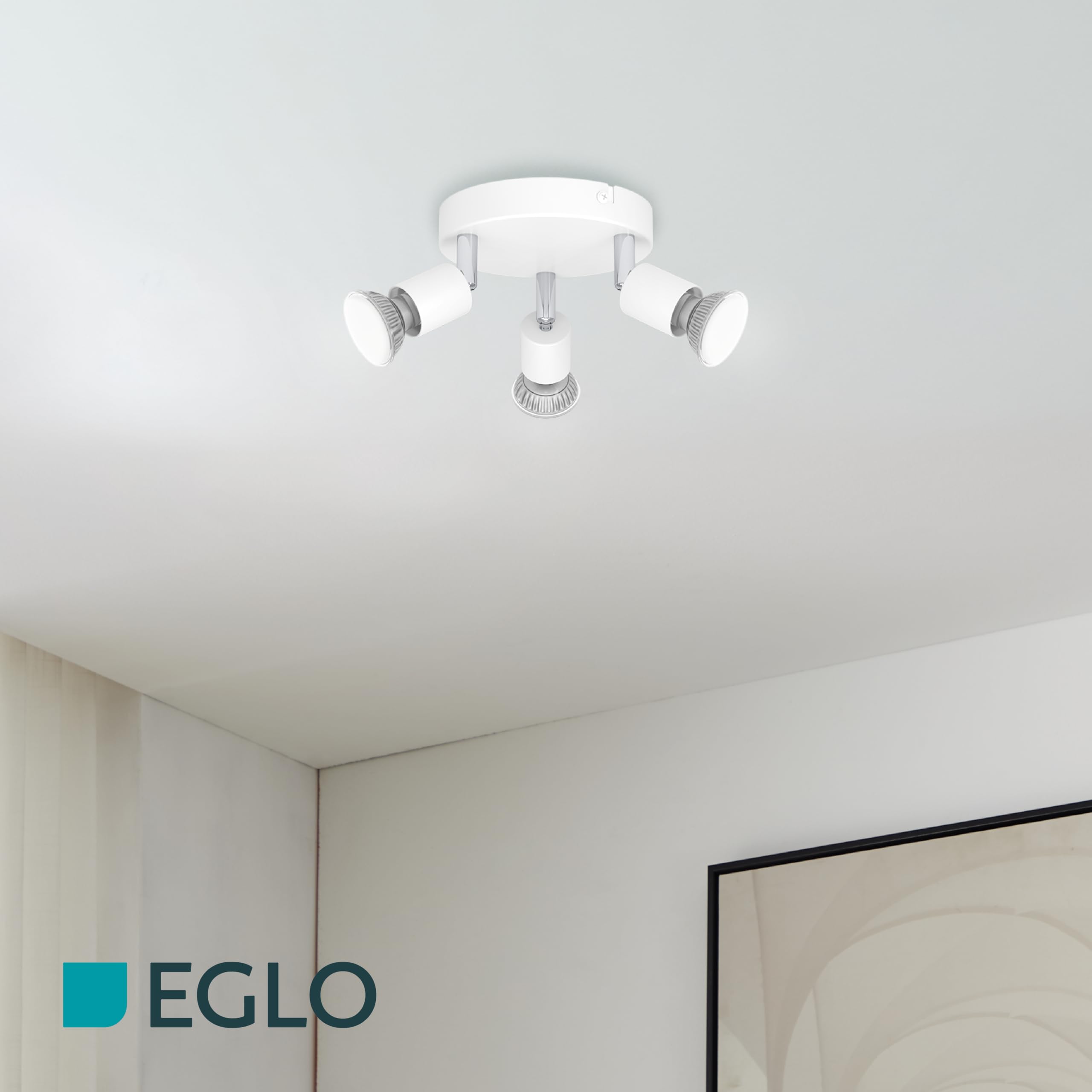 eglo-stecci-e-deckenlampe-3-flammig-spot-deckenstrahler-wei-gu10 image 3