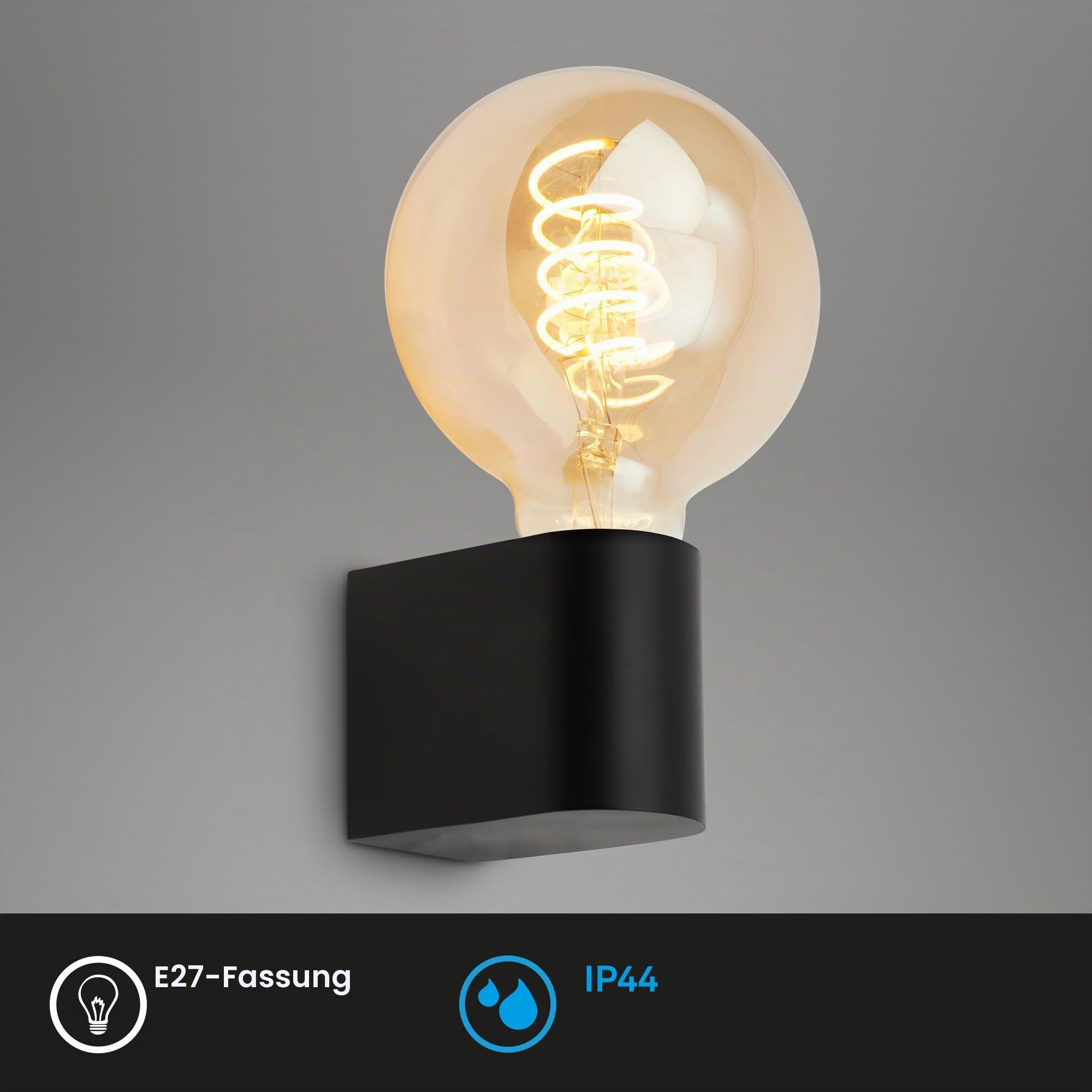 briloner-spiegelleuchte-bad-ip44-e27-max-10w-wandlampe-4-5-x-8-x-9-5-cm-schwarz image 2