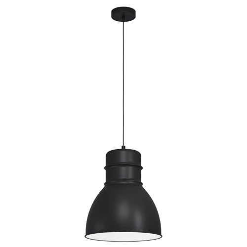 eglo-ebury-pendelleuchte-1-flammig-metall-schwarz-wei-38-cm-e27 image 6
