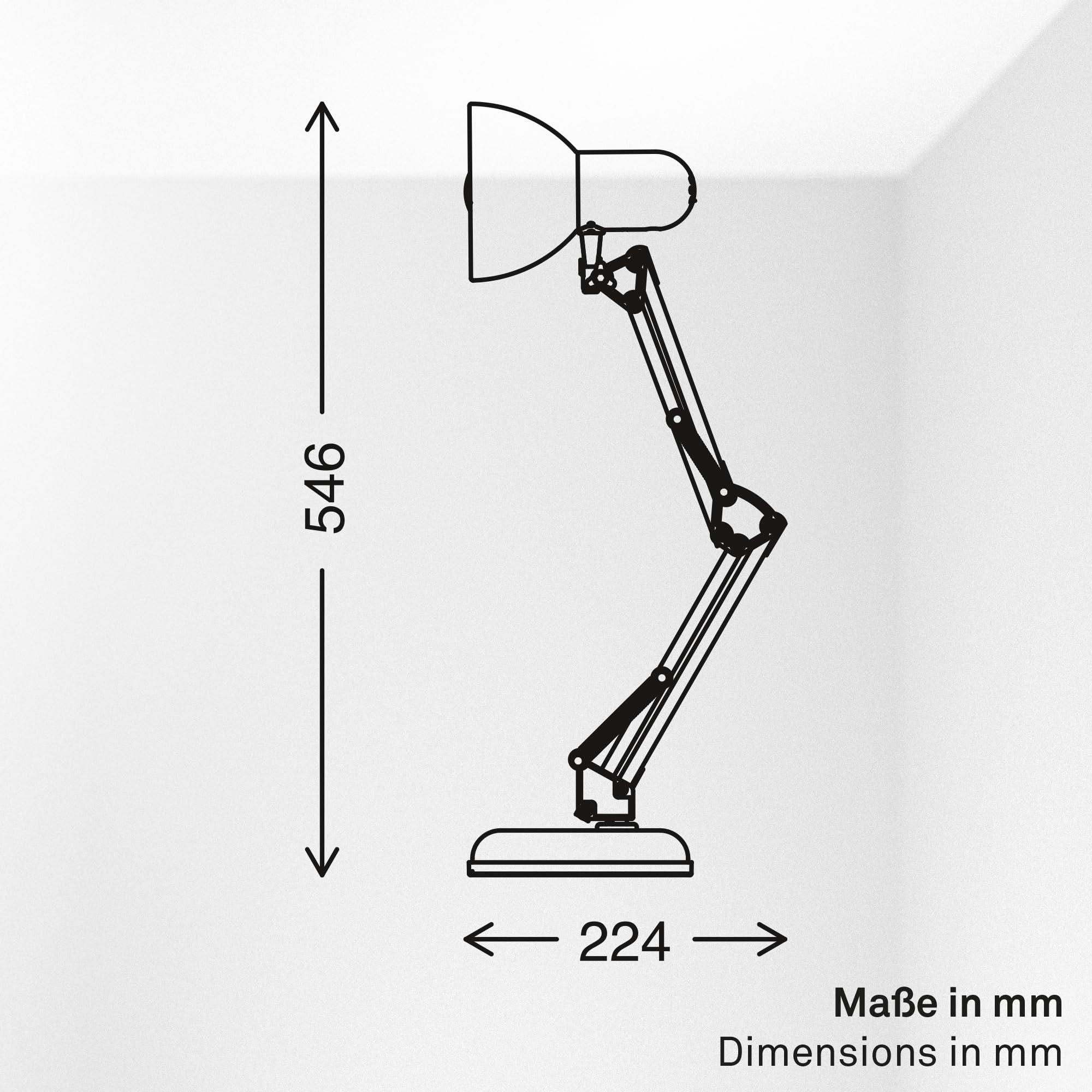 briloner-schreibtischlampe-vintage-schwenkbar-e14-schwarz-53-cm image 8