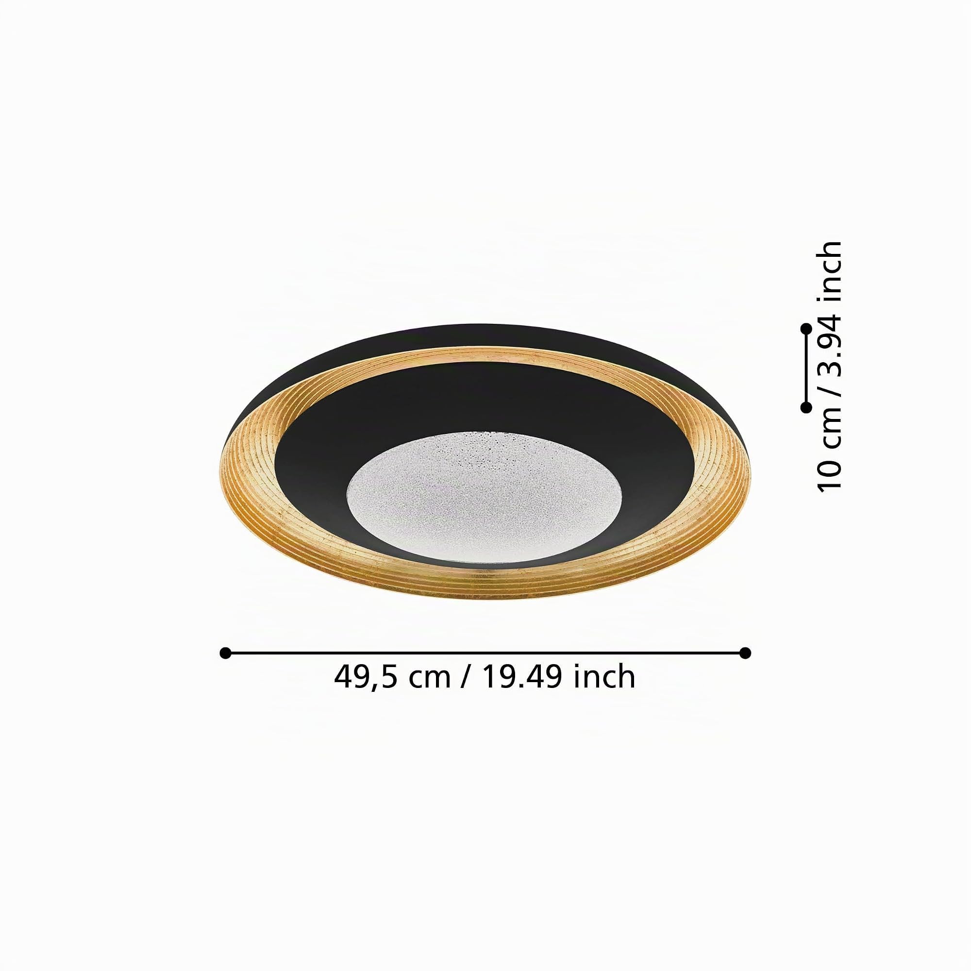 eglo-canicosa-2-led-deckenleuchte-rund-49-5-cm-schwarz-gold-mit-fernbedienung image 4