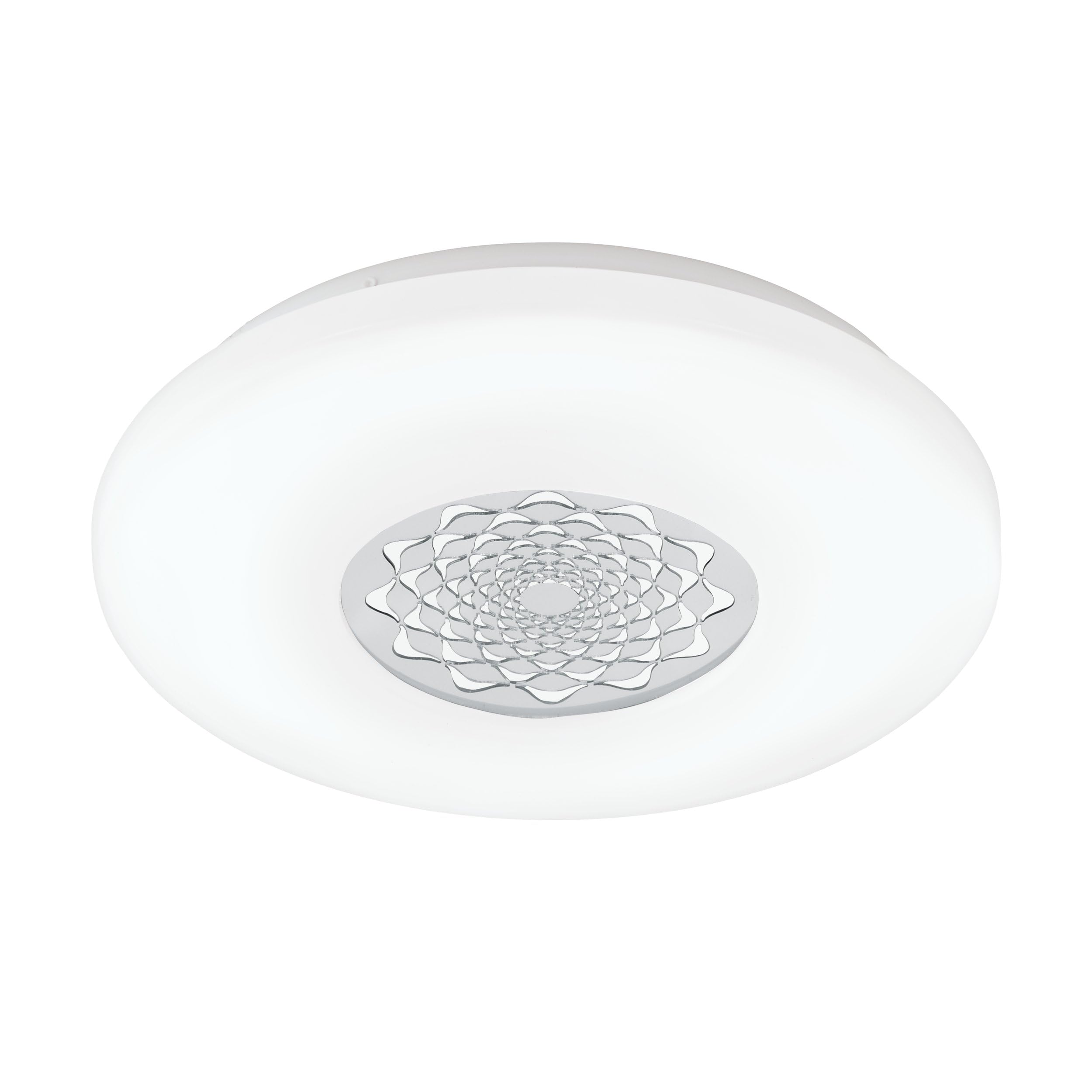 eglo-capasso-1-led-deckenlampe-rund-40-cm-wand-deckenleuchte-stahl-chrom-wei-mit image 7
