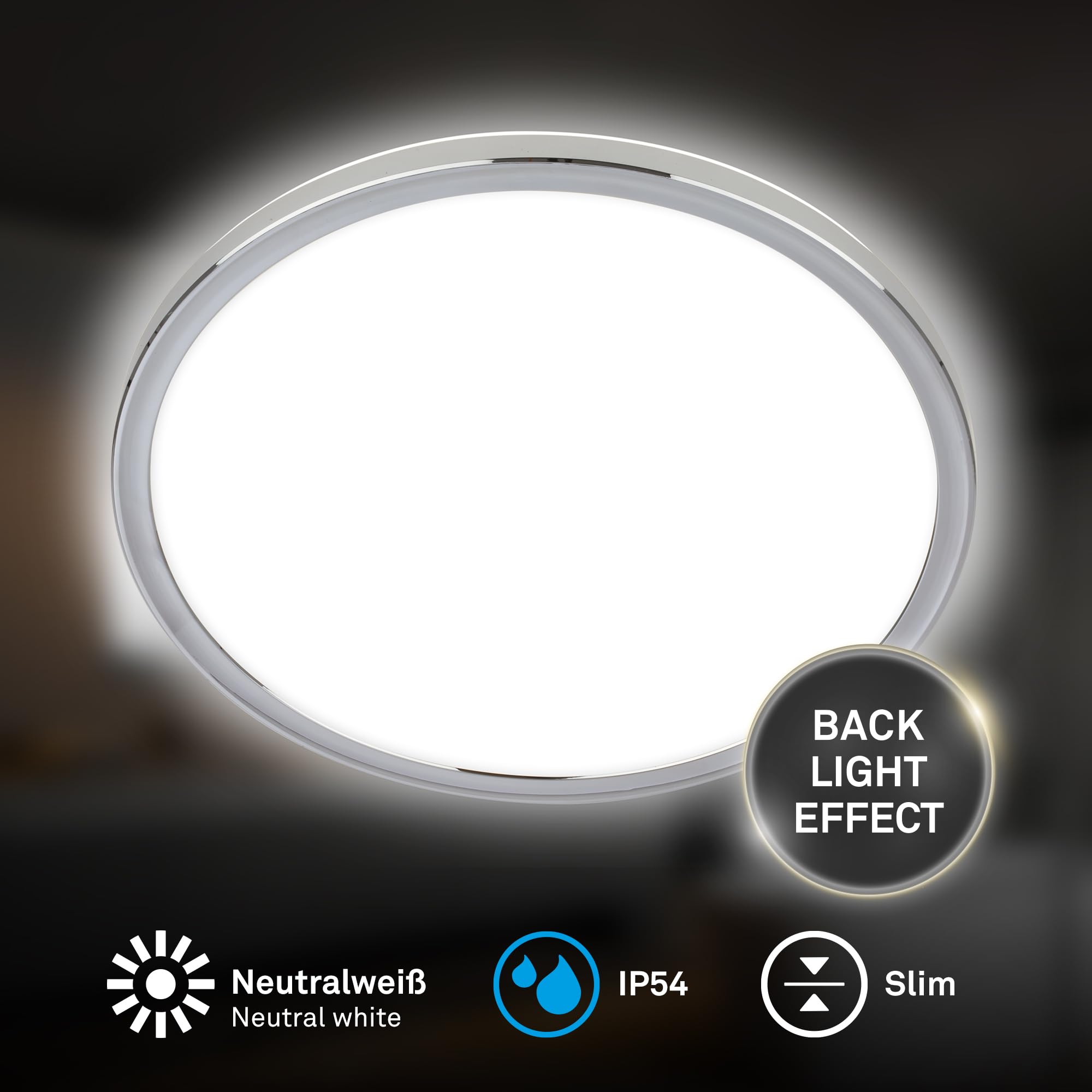 briloner-led-bad-deckenleuchte-ip54-42cm-indirektes-licht-22w-3000lm-chrom image 2