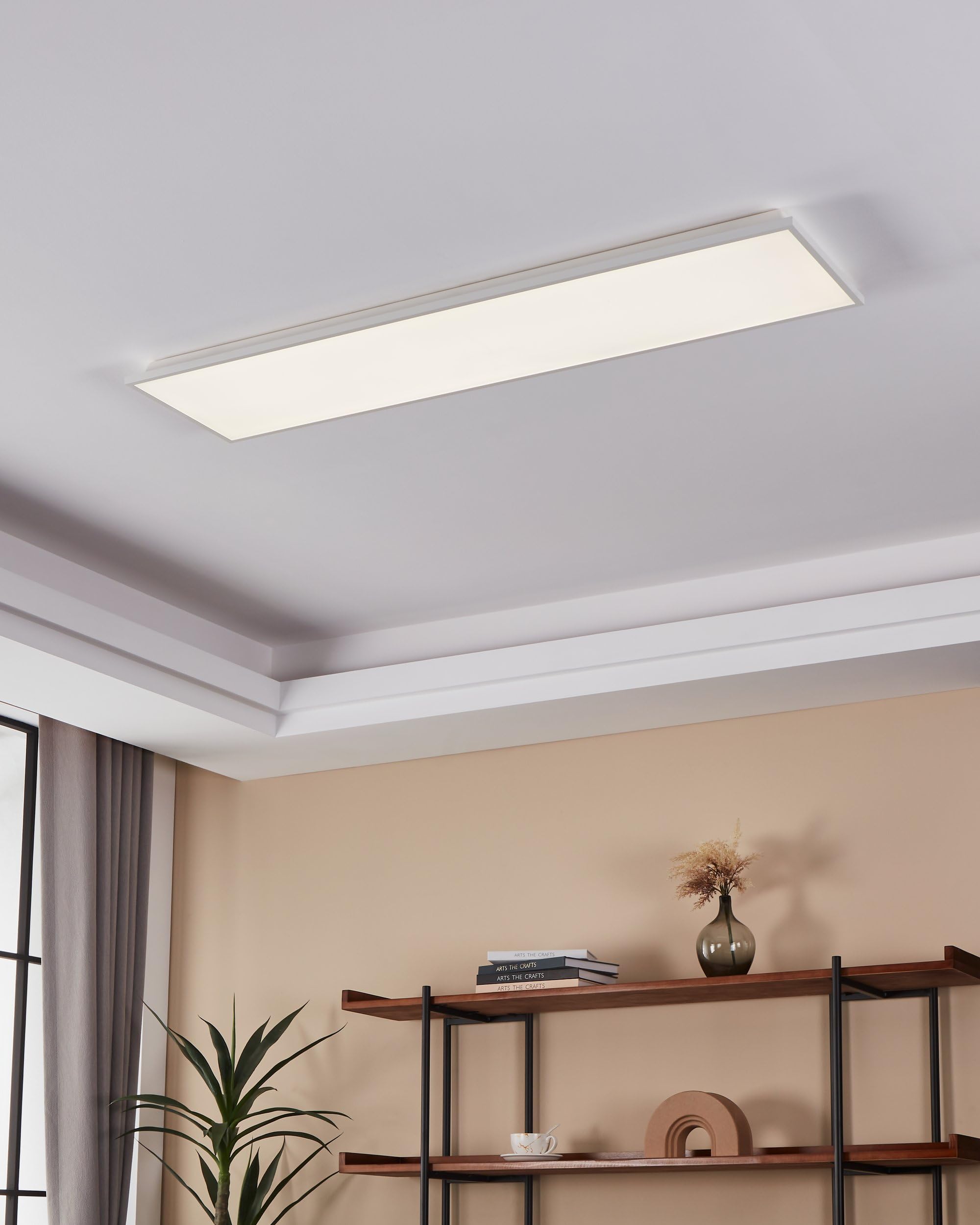 eglo-connect-z-herrora-z-smart-led-panel-120x30cm-zigbee-app-sprache-dimmbar-wei image 3