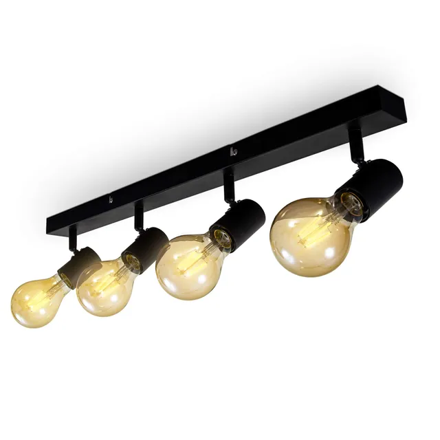 b-k-licht-deckenstrahler-4-flammig-e27-schwenkbar-schwarz-63-cm image 1