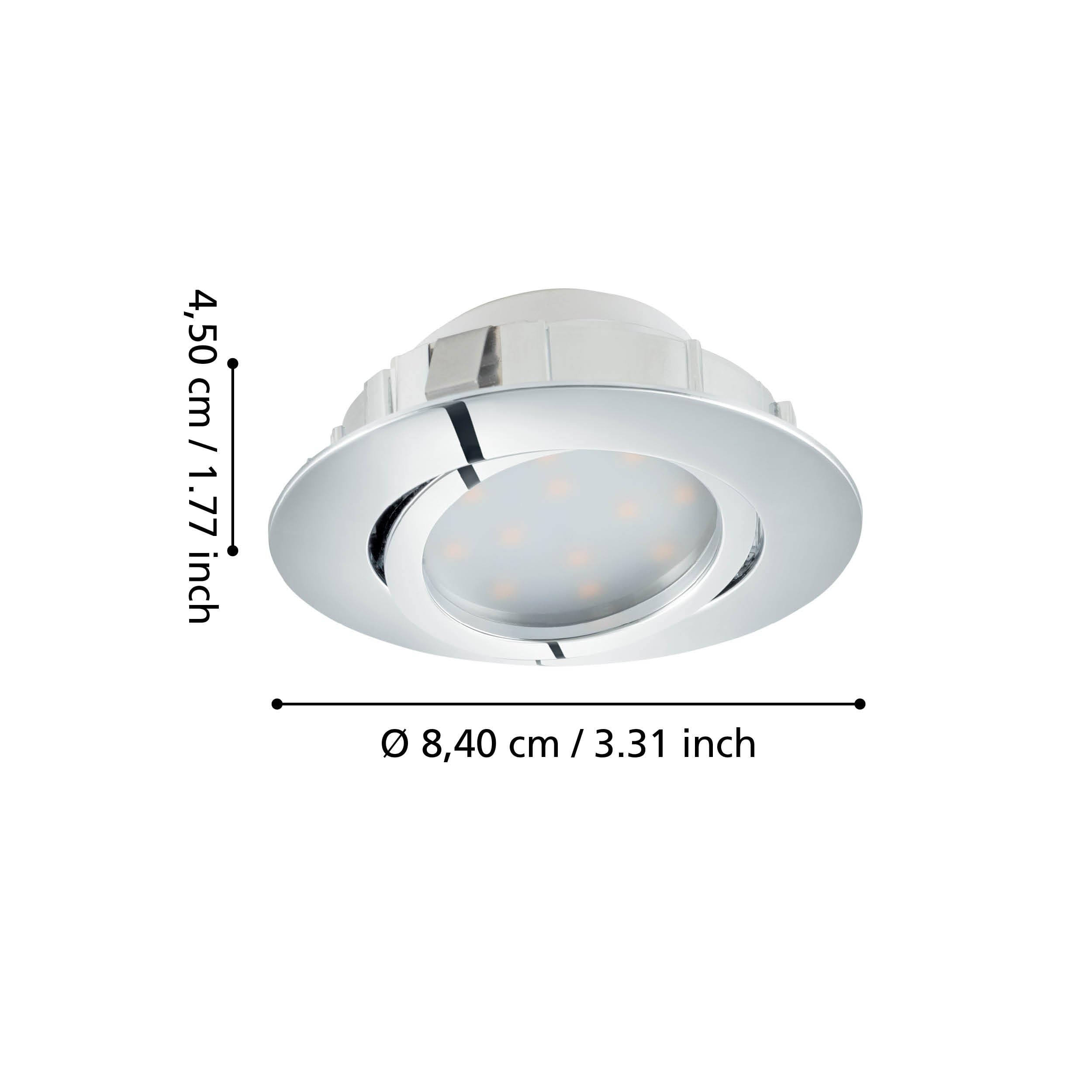 eglo-pineda-3er-set-led-einbaustrahler-schwenkbar-chrom image 3