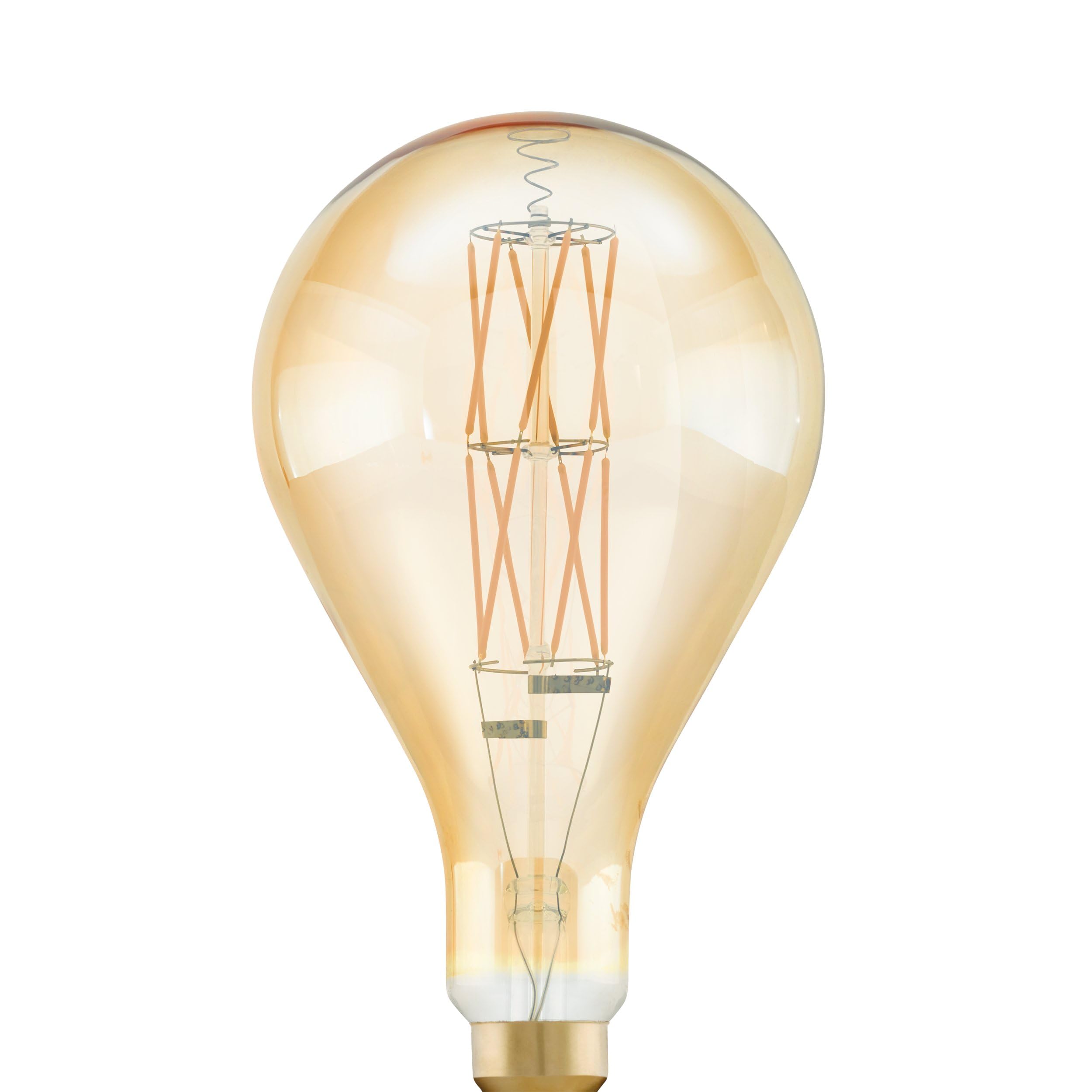 eglo-big-size-e27-led-lampe-dimmbar-amber-vintage-ps160-tropfen-32-cm-8w-60w-806 image 5