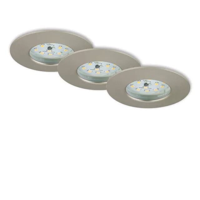 briloner-led-einbauleuchten-7295-032-3er-set-dimmbar-ip44-matt-nickel-3000k image 1