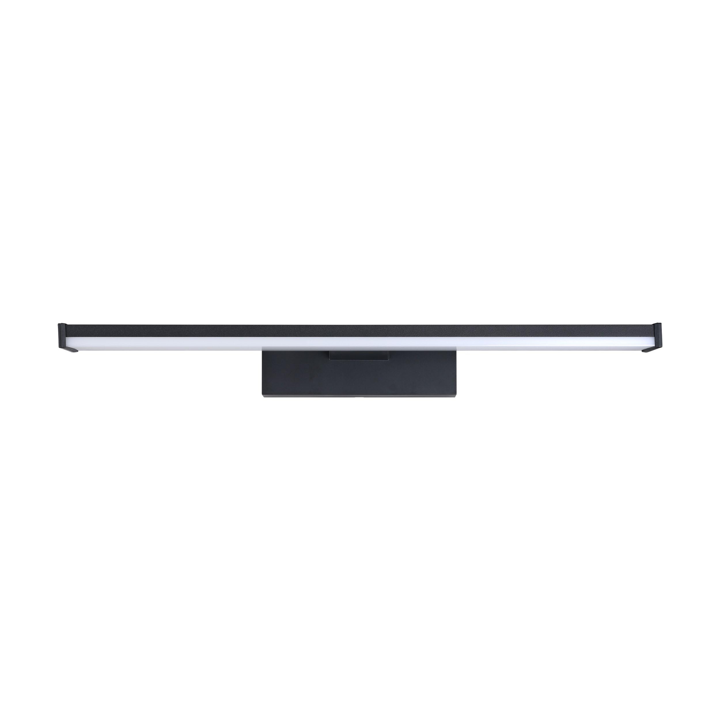 eglo-pandella-1-led-wandlampe-spiegel-bad-ip44-schwarz-wei-40-cm image 2