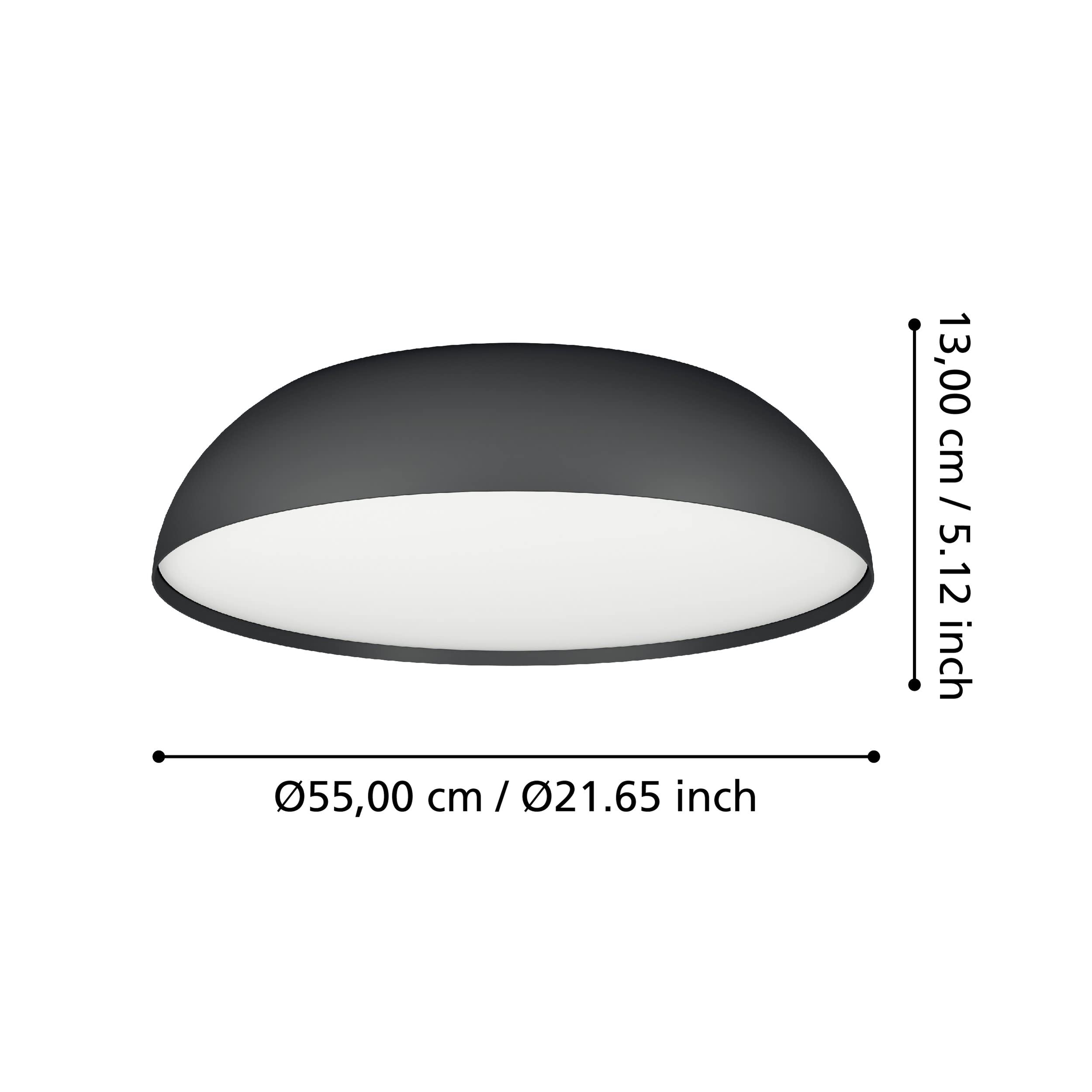 eglo-tollos-z-connect-z-smart-home-led-deckenleuchte-55-cm-schwarz-rgb image 6