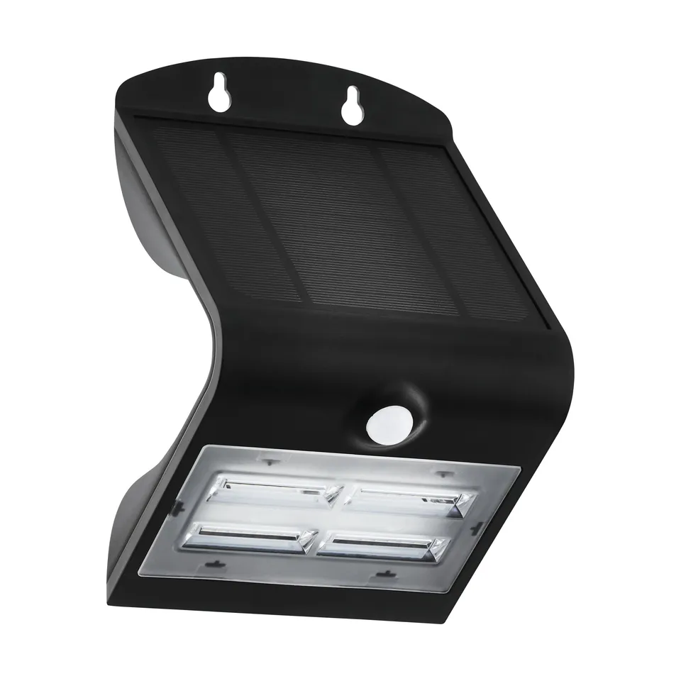 eglo-lamozzo-solar-led-au-enwandleuchte-schwarz-mit-bewegungsmelder-ip54 image 1