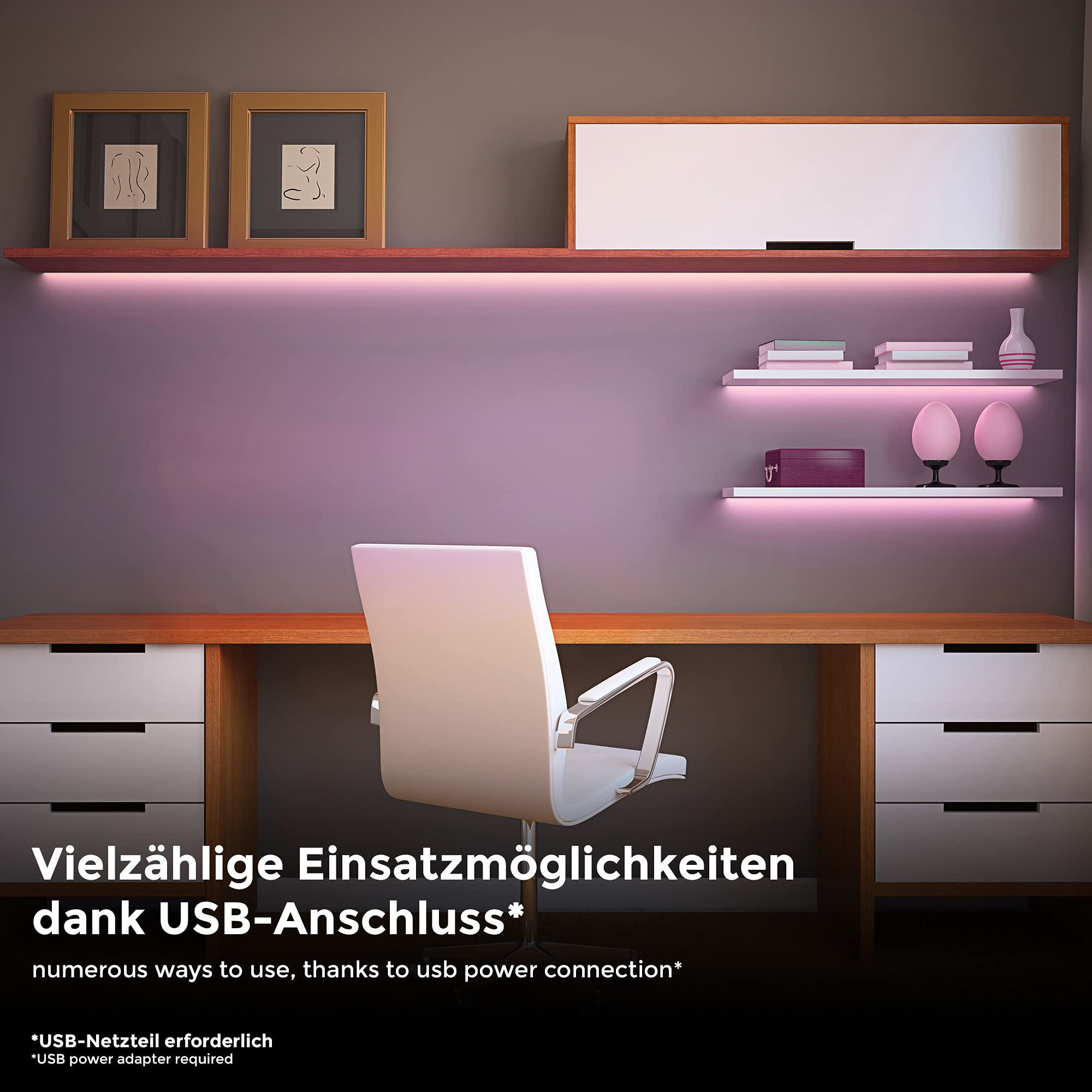 b-k-licht-smart-usb-led-strip-2m-rgb-dimmbar-wifi-app-sprache-schwarz image 7
