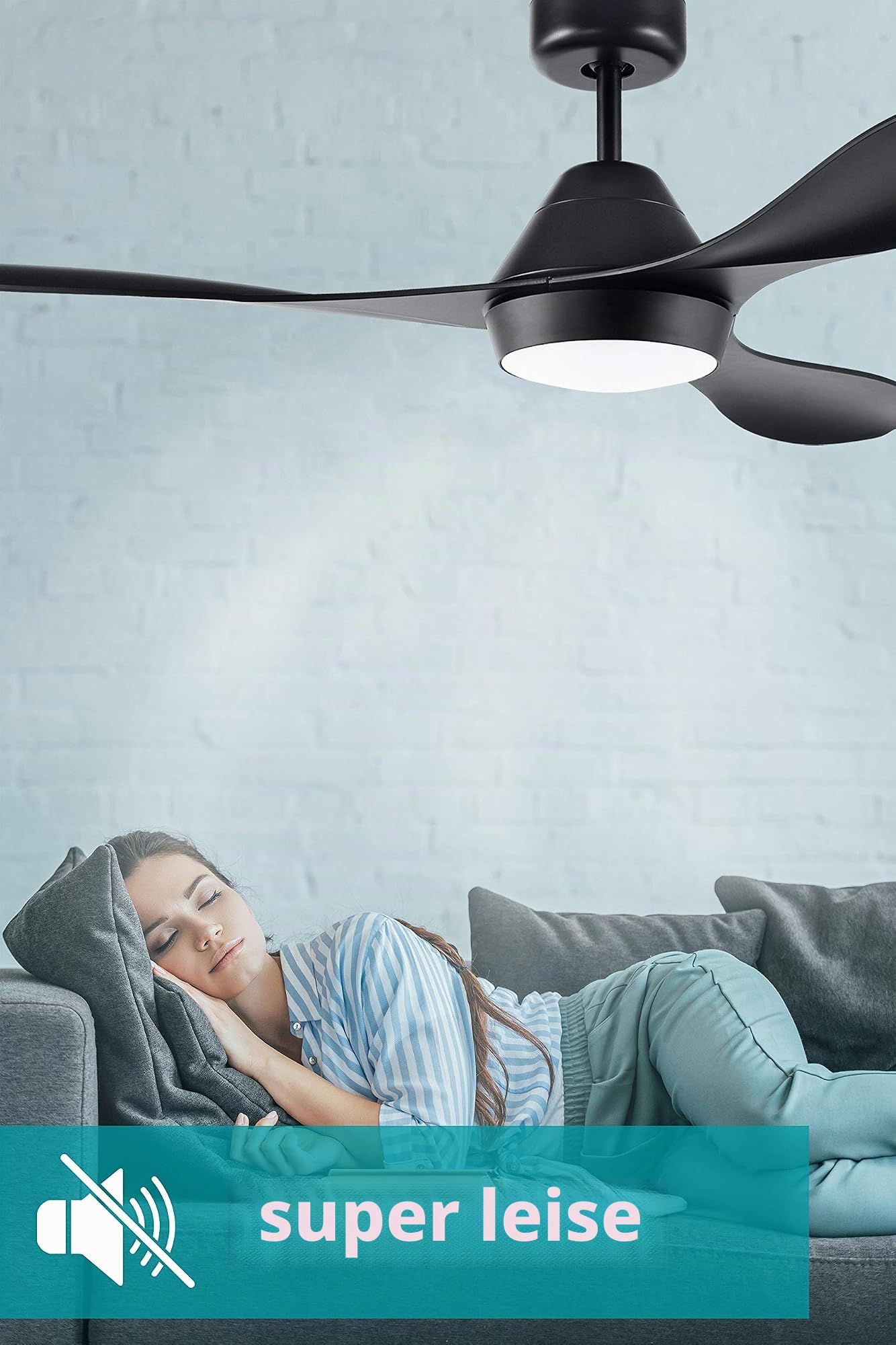 eglo-portsea-deckenventilator-132-cm-wei-mit-fernbedienung-dc image 6