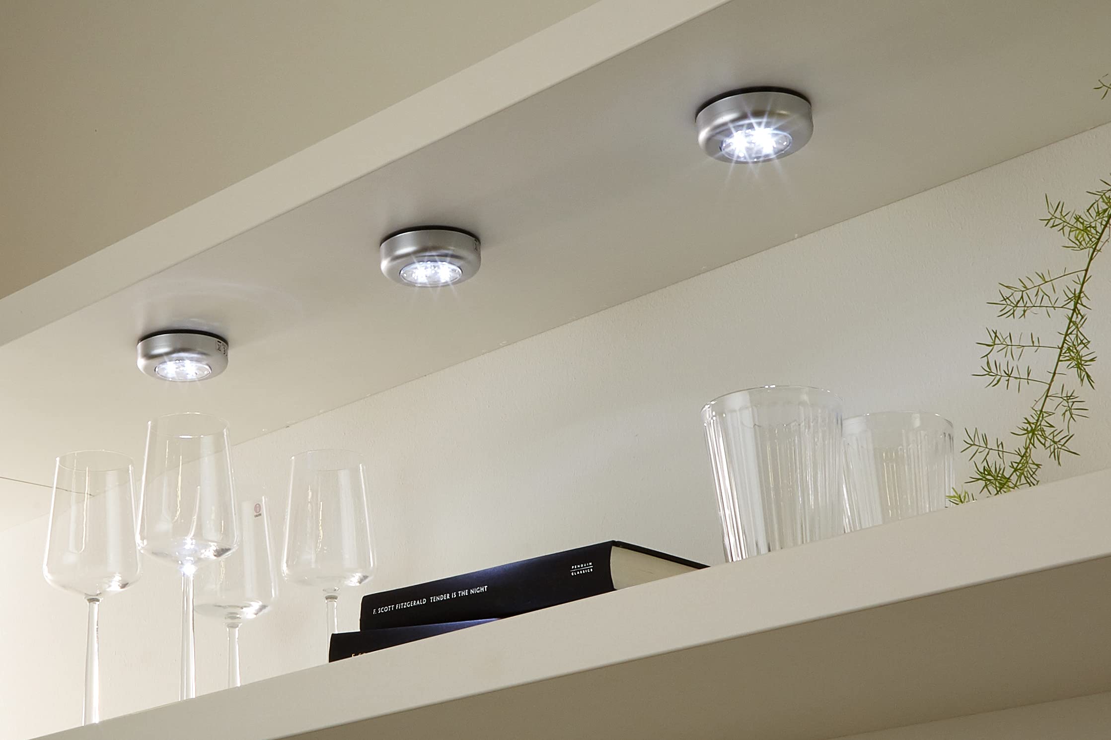 briloner-push-lights-led-schrankbeleuchtung-5er-set-touch-titanfarbig-batteriebe image 2