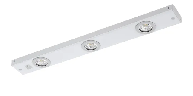 eglo-kob-led-unterbauleuchte-3-flammig-unterschrankleuchte-metall-wei-60-cm image 1