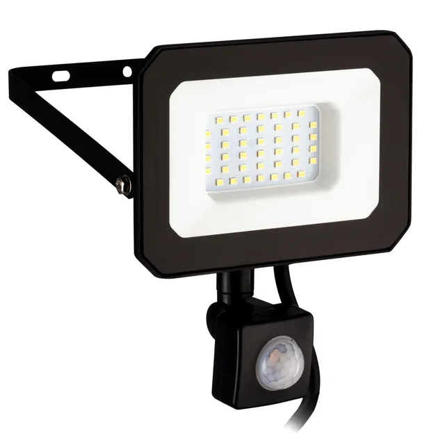 eglo-risacca-e-led-au-enstrahler-mit-bewegungsmelder-ip65-schwarz image 1