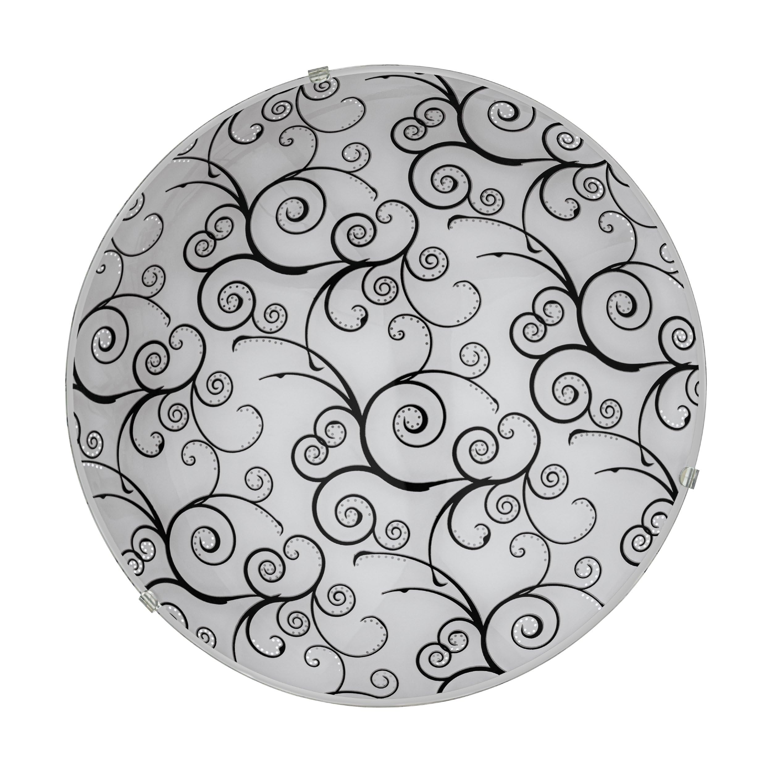 eglo-margitta-1-led-deckenleuchte-rund-31-5-cm-wei-schwarz image 1