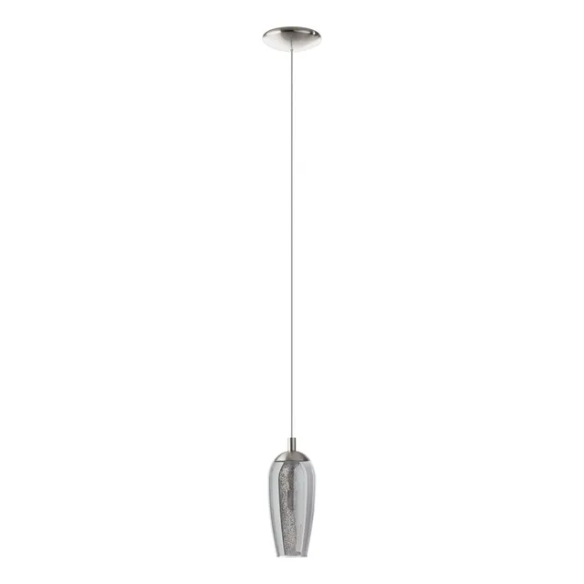 eglo-farsala-pendelleuchte-1-flammig-rauchglas-schwarz-kristall-g9-inkl-led image 1