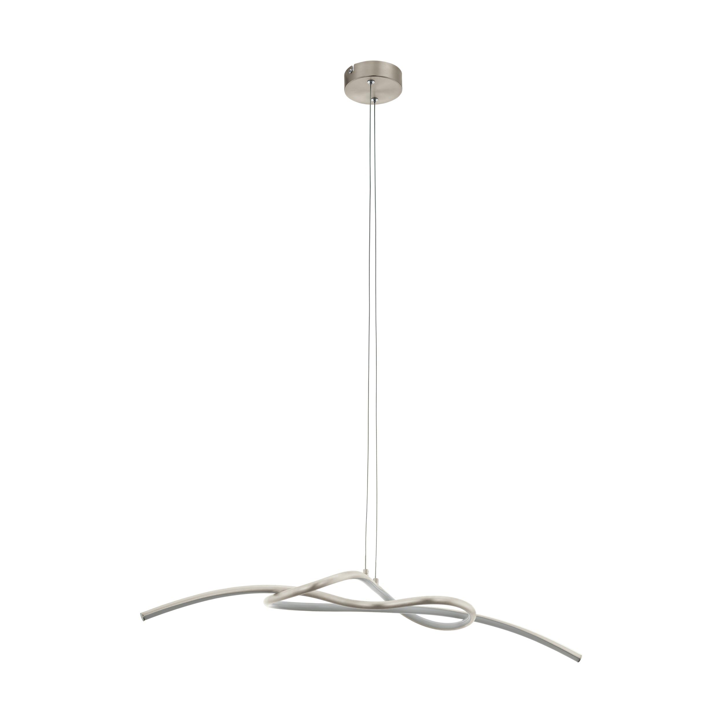 eglo-novafeltria-led-pendelleuchte-nickel-matt-wei-90-cm image 1