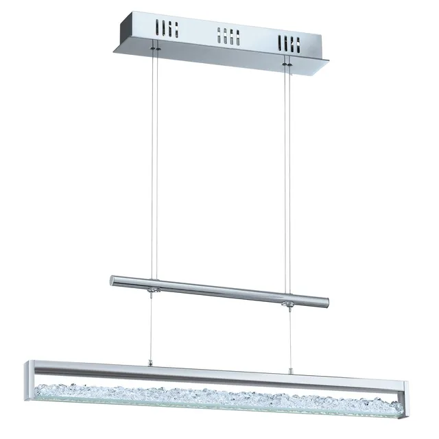 eglo-cardito-led-h-ngelampe-pendelleuchte-esstisch-70-cm-chrom-klar image 1
