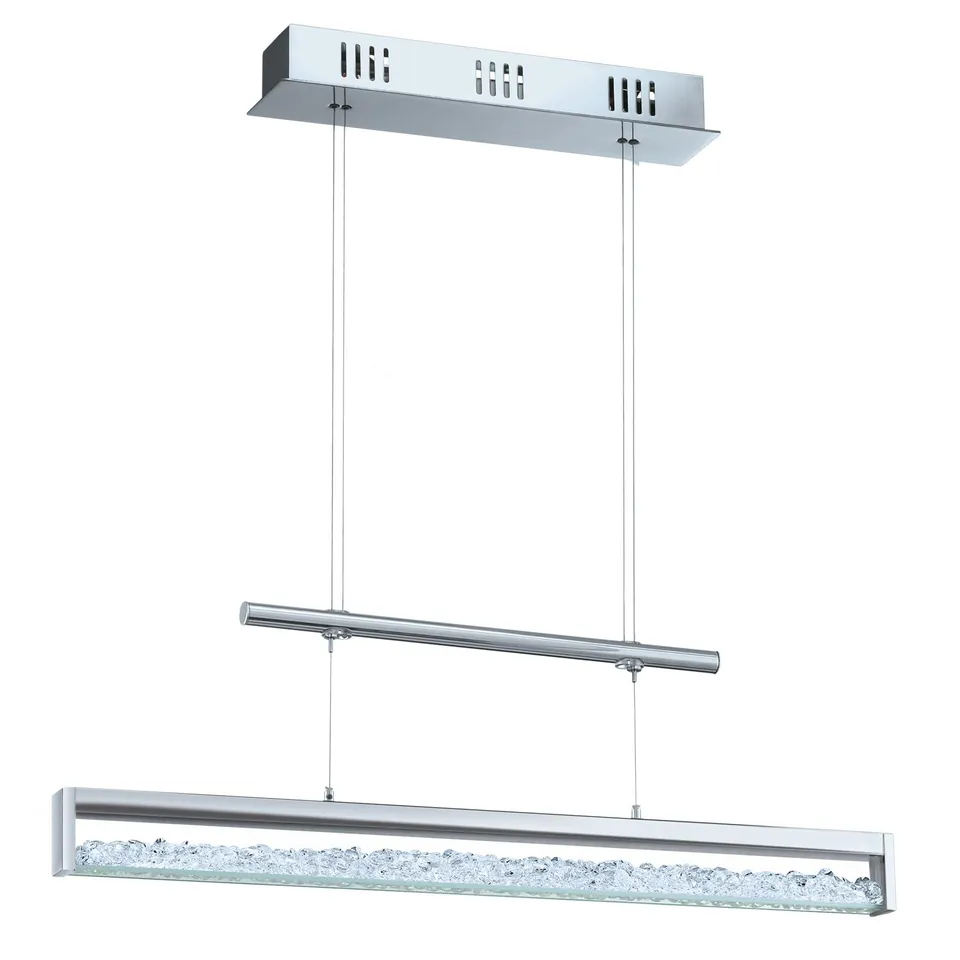 eglo-cardito-led-h-ngelampe-pendelleuchte-esstisch-70-cm-chrom-klar image 1