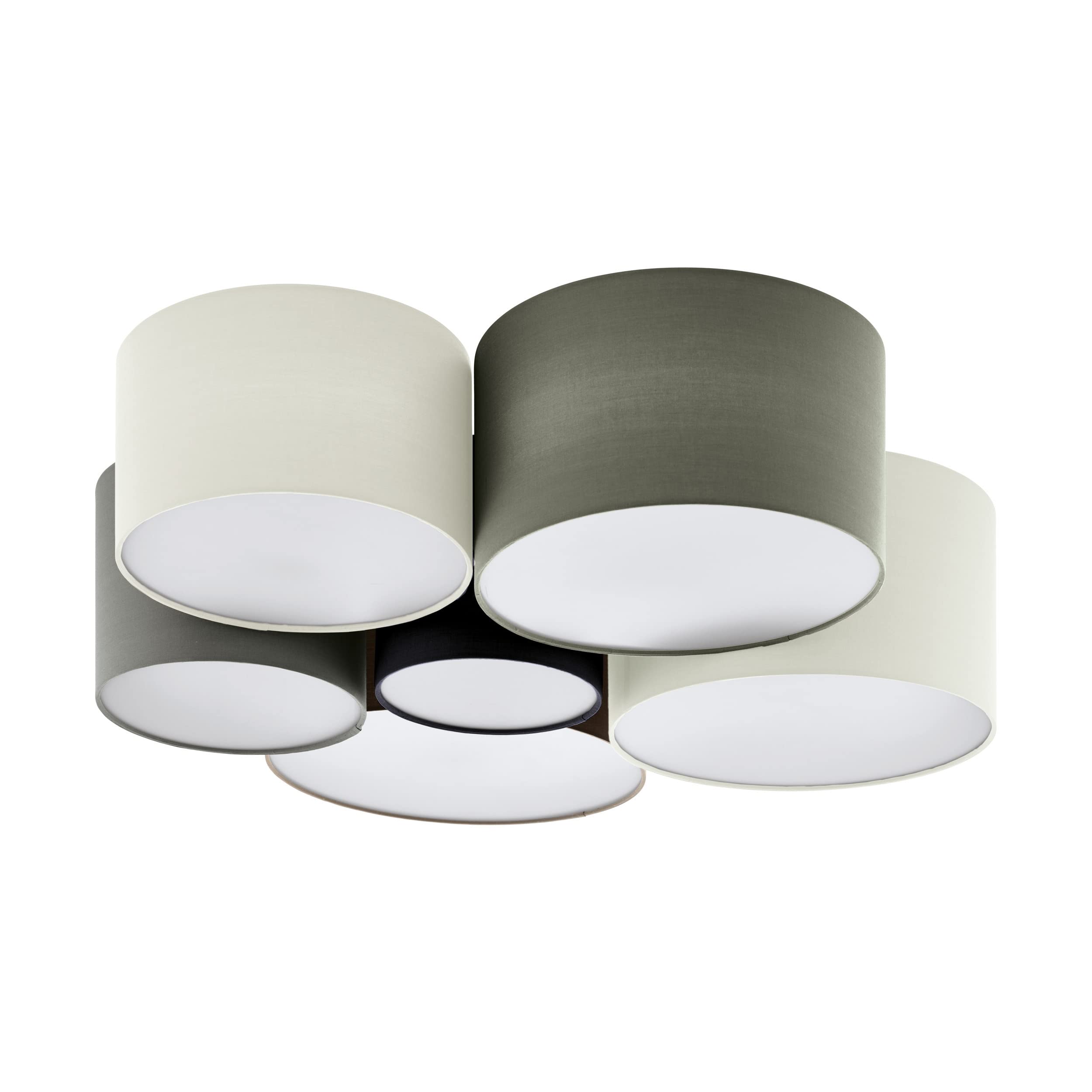 eglo-pastore-deckenlampe-3-flammig-textil-e27-61x49-5x25-5-cm-wei-braun-grau image 8