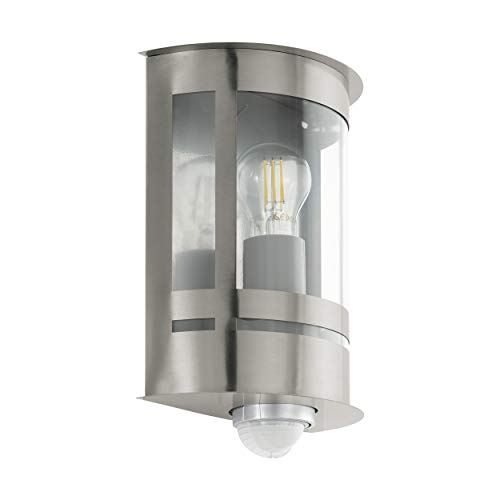 eglo-tribano-au-en-wandlampe-e27-silber-mit-bewegungsmelder-ip44 image 6