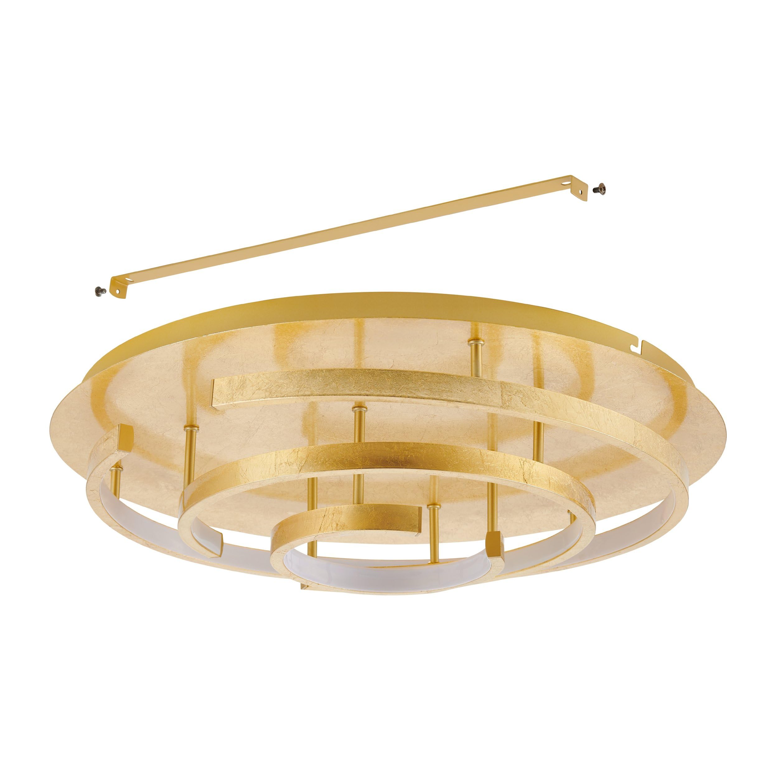 eglo-pozondon-led-deckenleuchte-52-cm-goldfolie-extravagant image 4