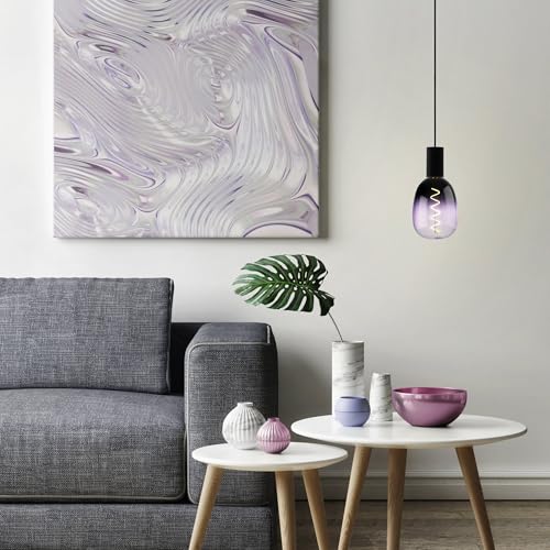 eglo-xxl-e27-led-spiral-gl-hbirne-t120-dimmbar-4w-violett-schwarz-1800k image 5