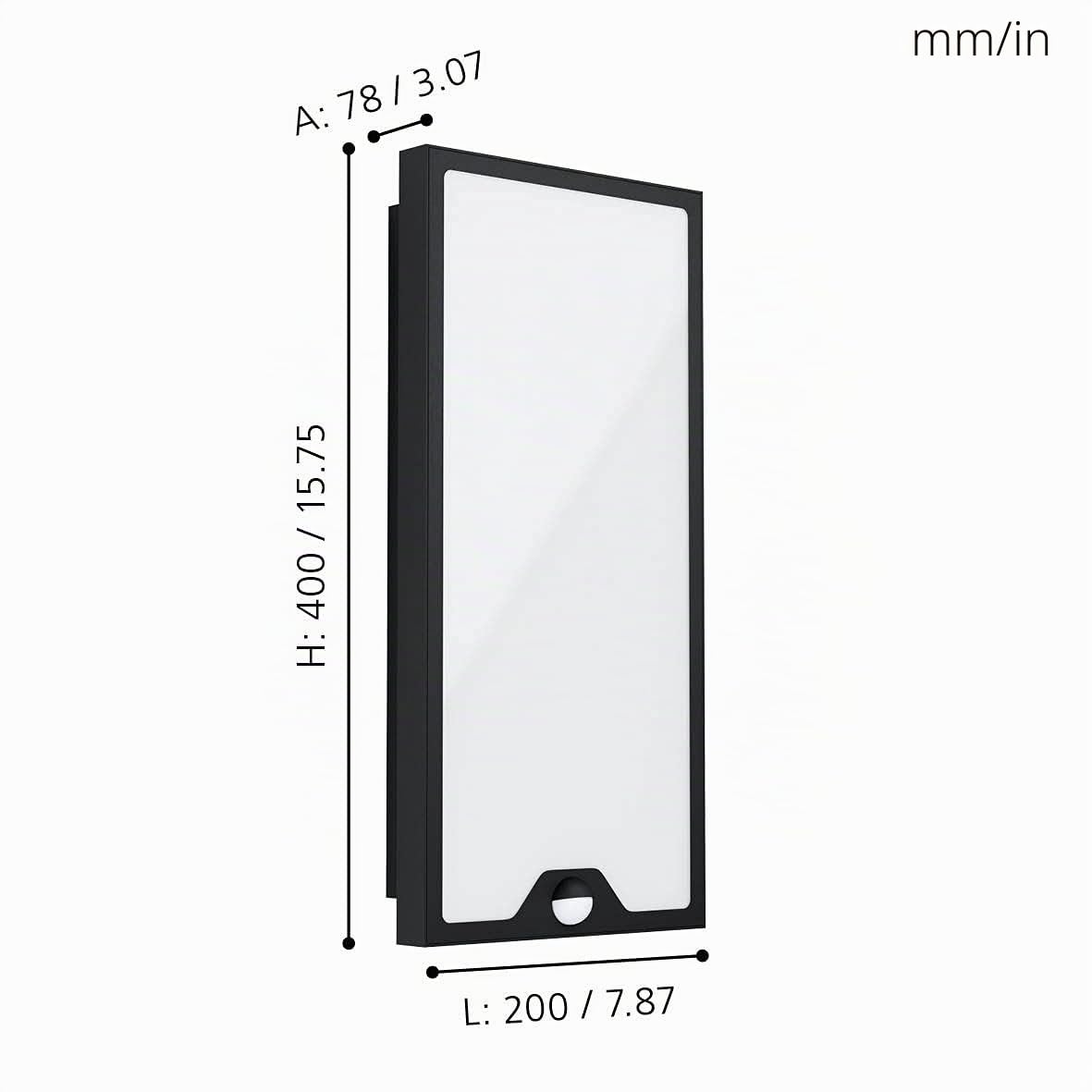 eglo-casazza-led-au-en-wandleuchte-mit-bewegungsmelder-ip44-schwarz image 6