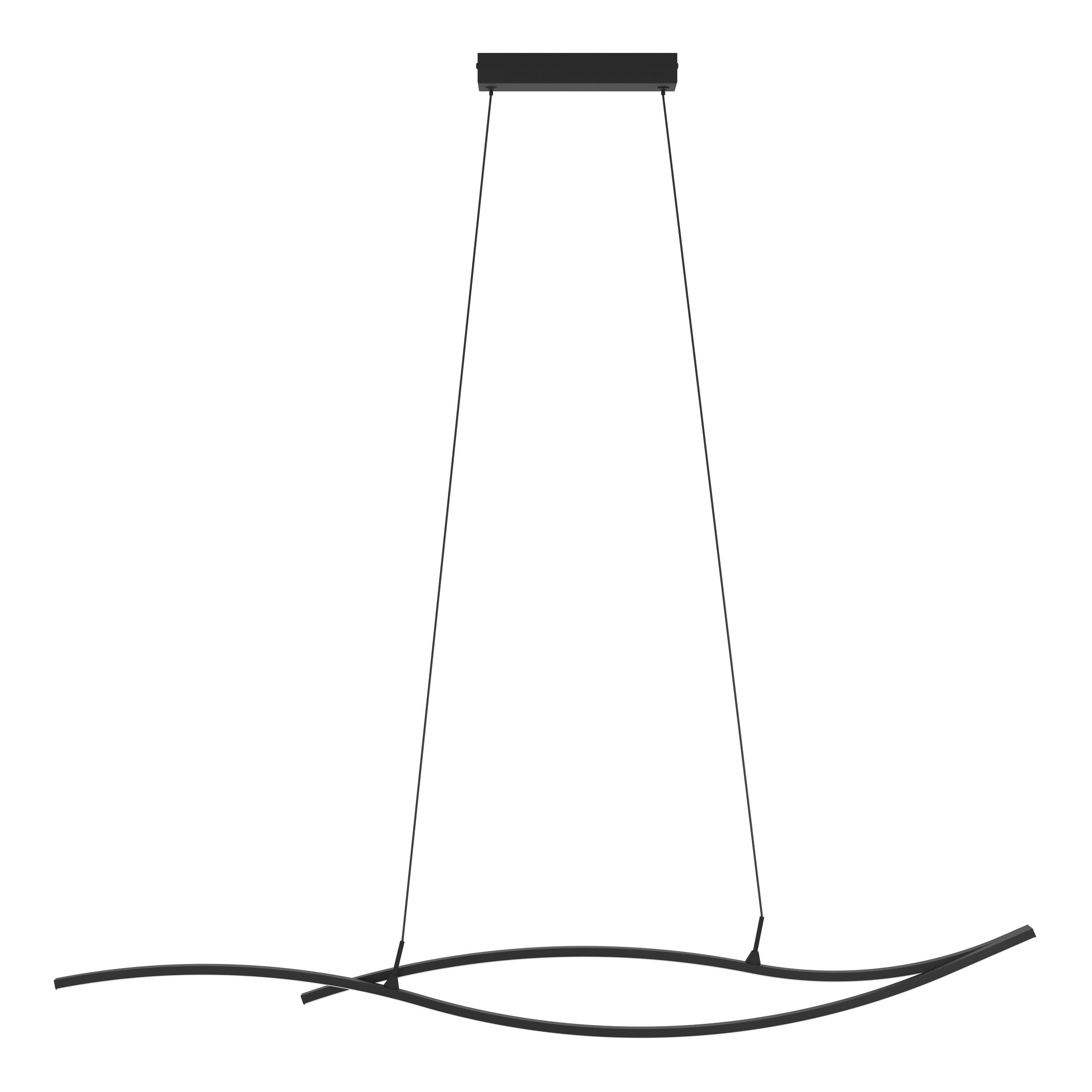eglo-grisolia-led-h-ngelampe-140-cm-schwarz-pendelleuchte-ber-esstisch image 2
