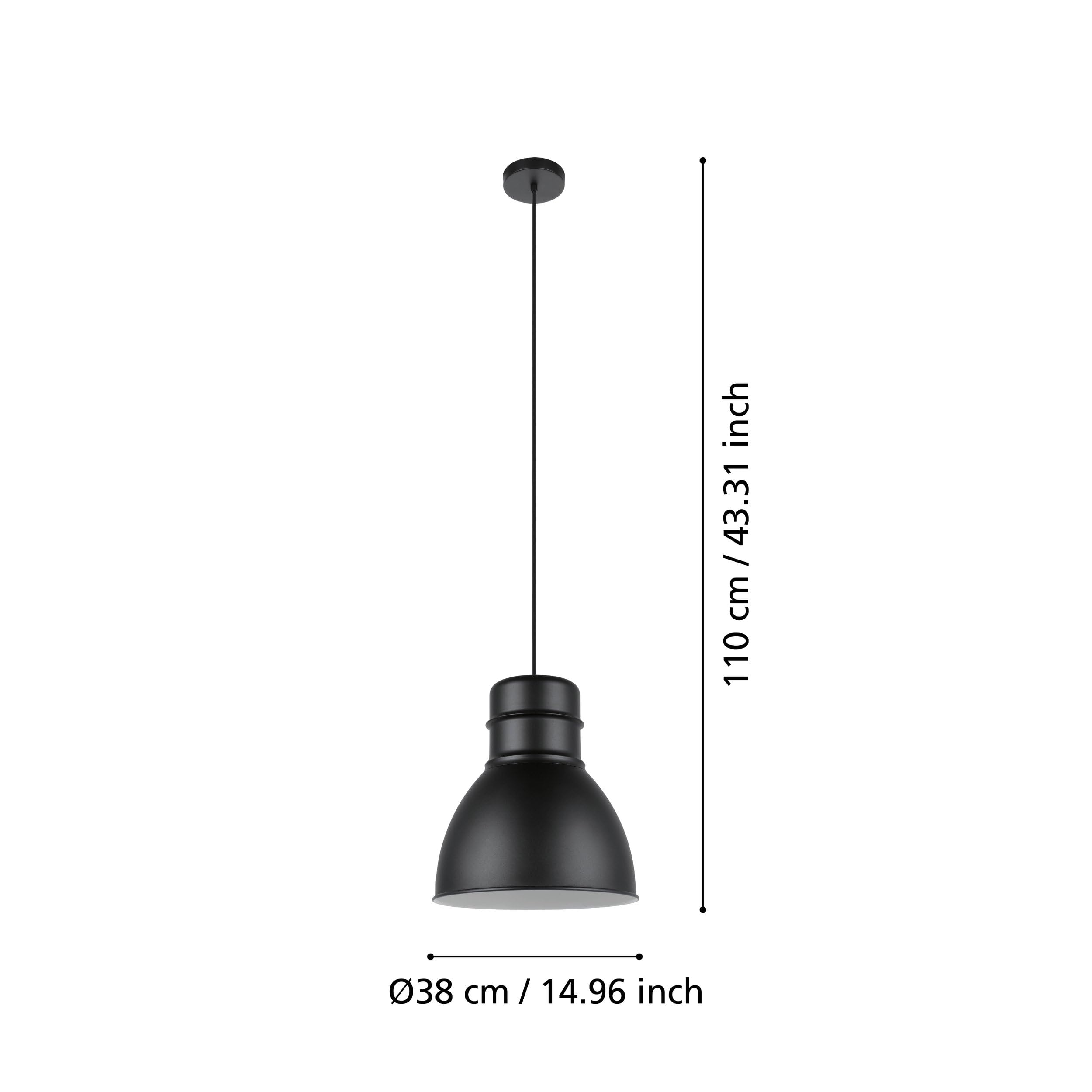 eglo-ebury-pendelleuchte-1-flammig-metall-schwarz-wei-38-cm-e27 image 5