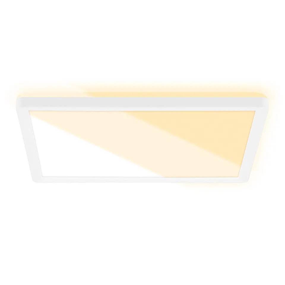 briloner-led-deckenlampe-flach-29-3-cm-mit-backlight-und-2000k-4000k-farbwahl image 1