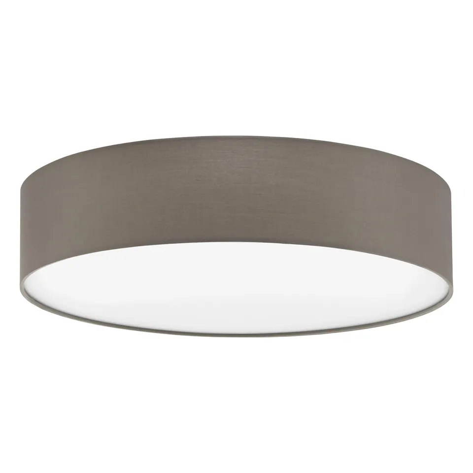 eglo-pasteri-3-flammige-deckenleuchte-e27-57-cm-wei-taupe-textil image 1
