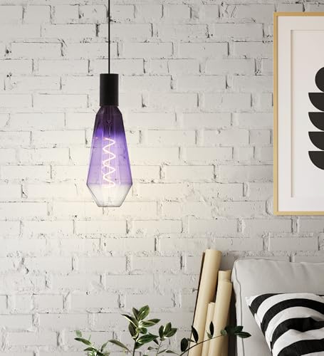 eglo-spiral-led-retro-gl-hbirne-big-size-e27-dimmbar-lila-schwarz-24-5-cm image 7